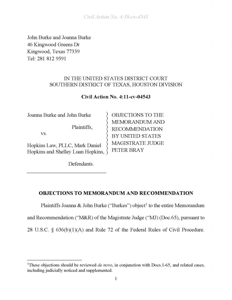 Another Texas Federal Court Case Prematurely Decided By The Magistrate Judge While Related Case Is On Appeal At The Fifth Circuit Laws In Texas